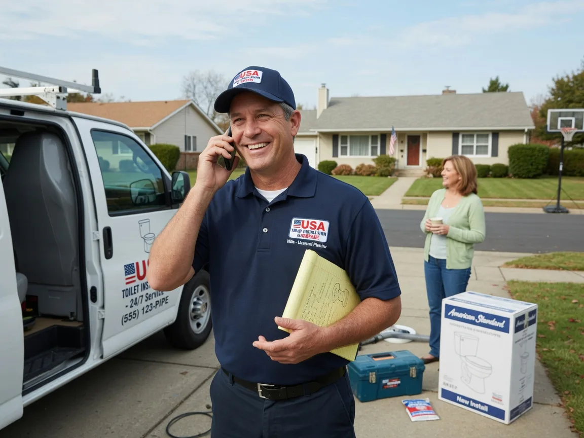 Toilet Installation Ruso, ND FAQs